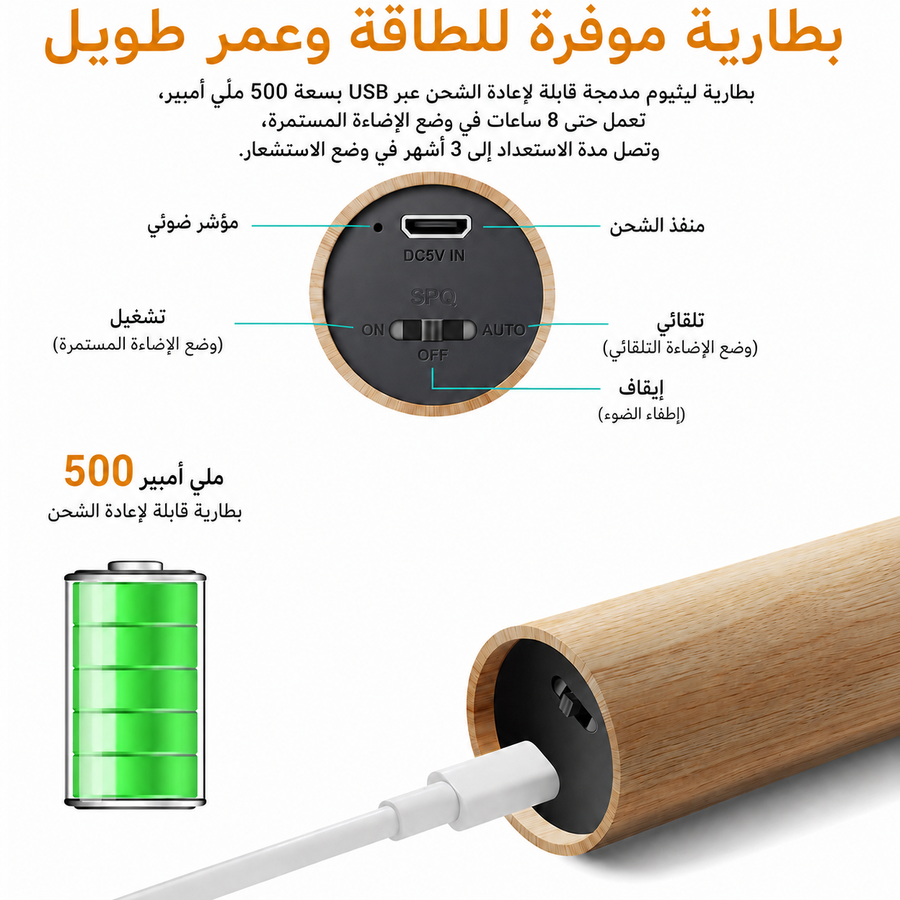 Smart Motion Sensor LED Wall Light