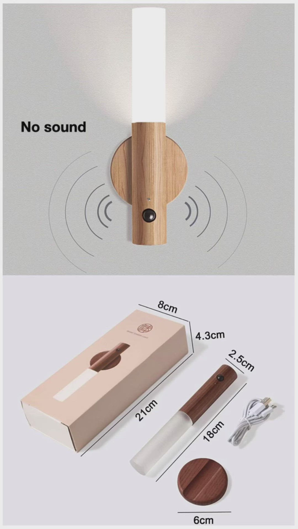 Smart Motion Sensor LED Wall Light